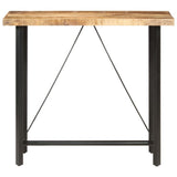 Bar table 120x58x107 cm Rough Mango Wood