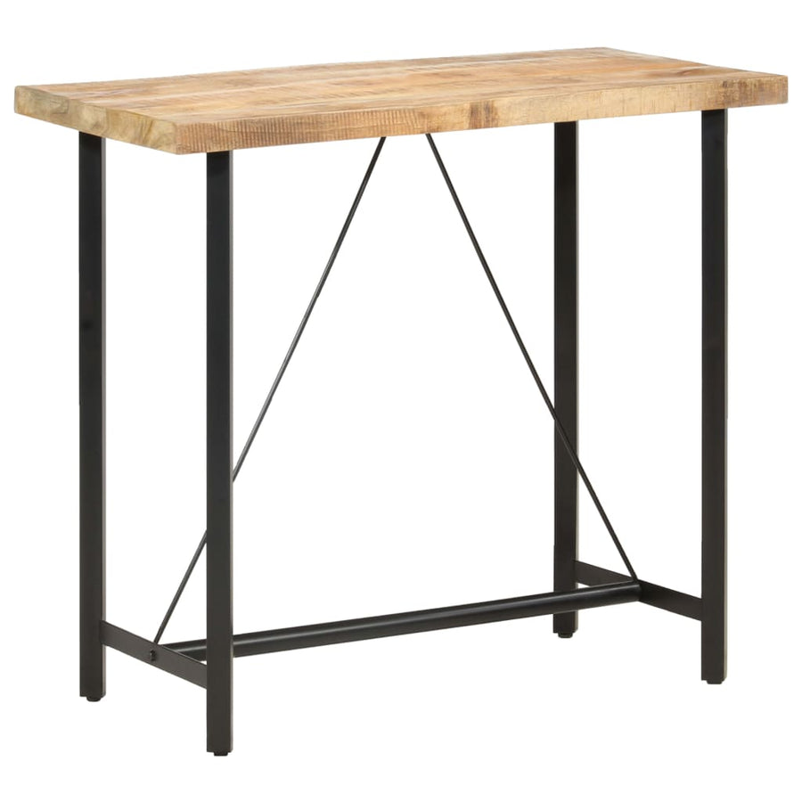 Bar table 120x58x107 cm Rough Mango Wood