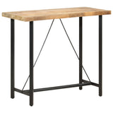 Bar table 120x58x107 cm Rough Mango Wood