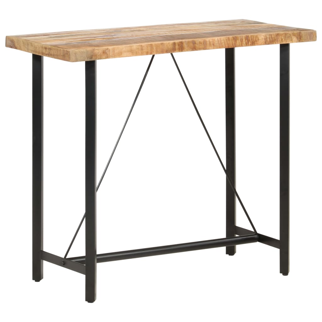 Bar table 120x58x107 cm Rough Mango Wood