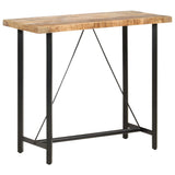 Bar table 120x58x107 cm Rough Mango Wood - Extra Image