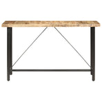 Bar table 180x70x107 cm Rough Mango Wood