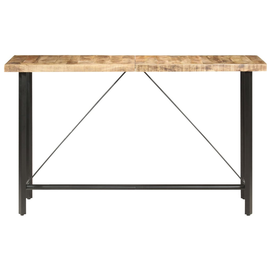 Bar table 180x70x107 cm Rough Mango Wood