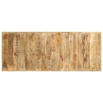 Bar table 180x70x107 cm Rough Mango Wood