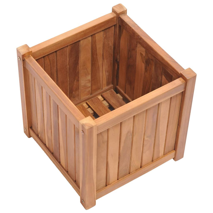 Raised Bed 40x40x40 cm Solid Teak Wood