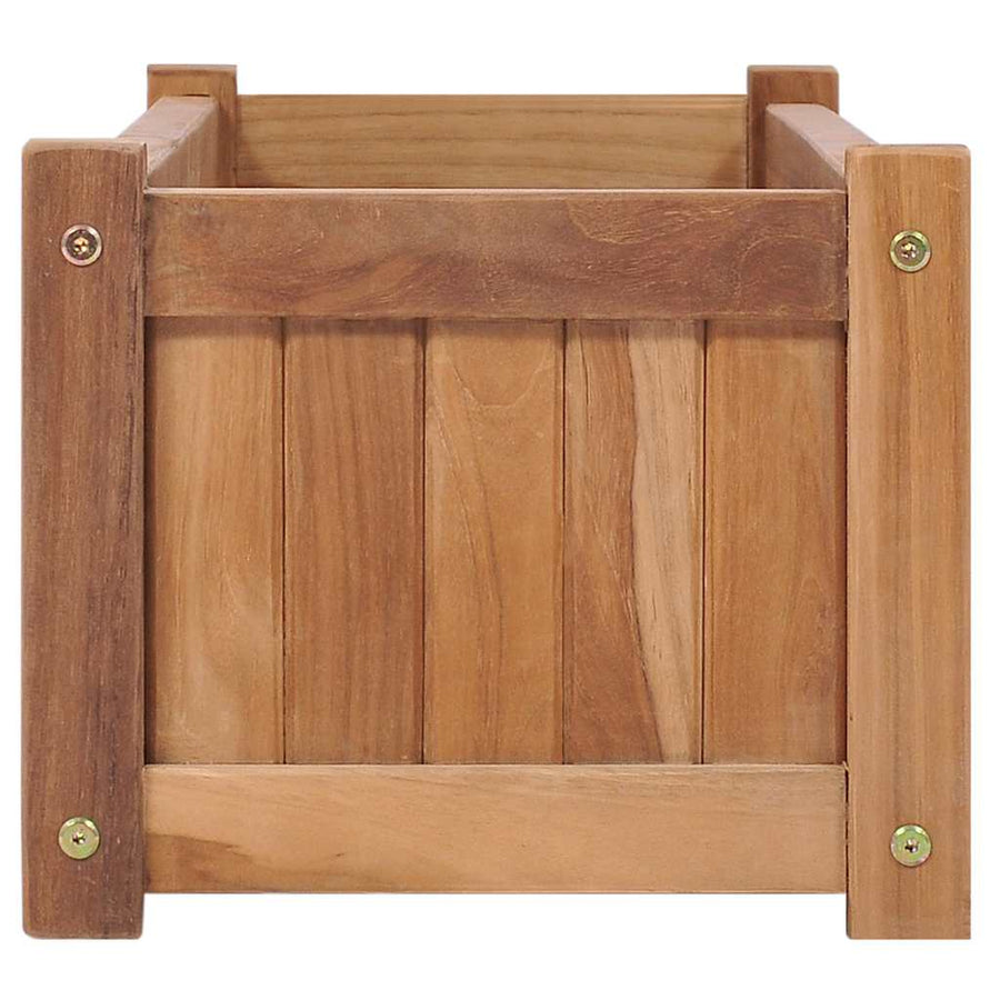 Raised Bed 100x30x25 cm Solid Teak Wood