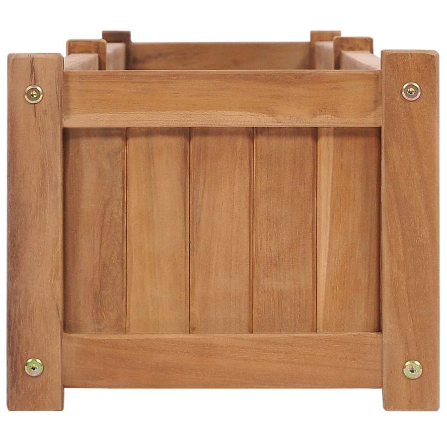 Raised Bed 200x30x25 cm Solid Teak Wood