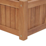 Raised Bed 200x30x25 cm Solid Teak Wood