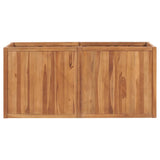 Garden Raised Bed 150x50x70 cm Solid Teak Wood