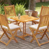 Table Top Solid Teak Wood 70x70x2.5 cm