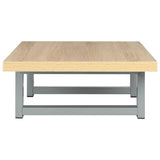 Two Piece Bathroom Furniture Set Ceramic Oak - Extra Image