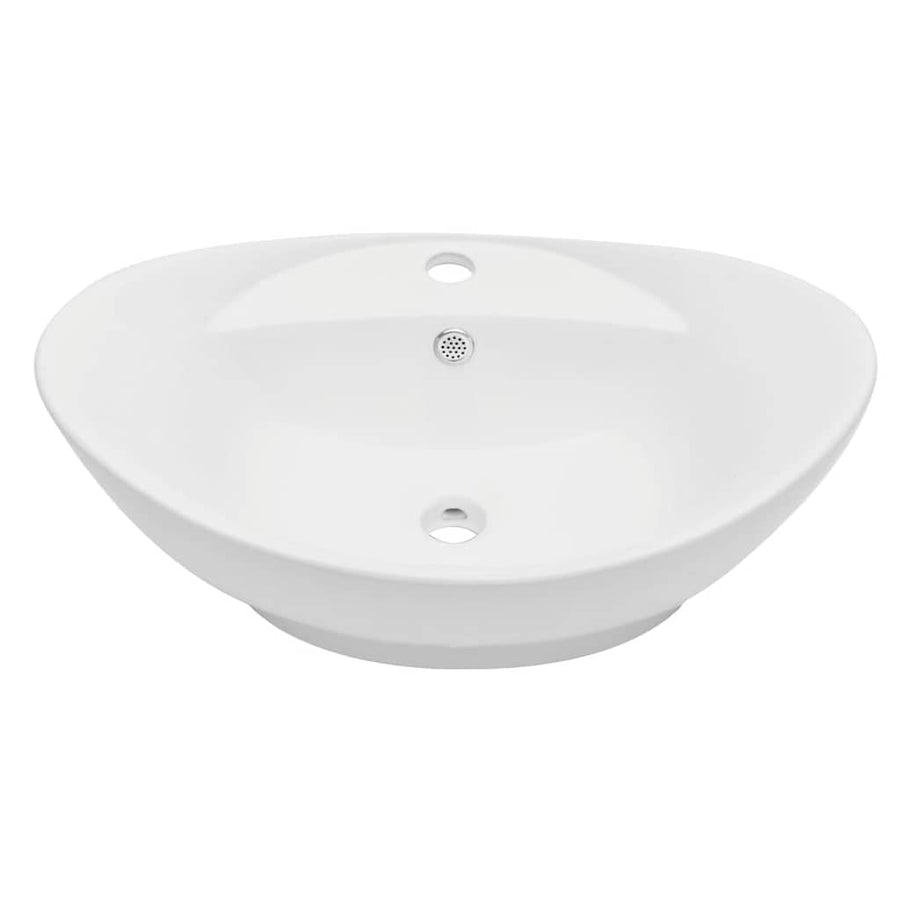 Two Piece Bathroom Furniture Set Ceramic Grey