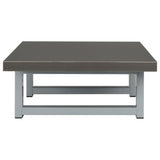 Two Piece Bathroom Furniture Set Ceramic Grey - Extra Image