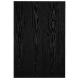 Two Piece Bathroom Furniture Set Ceramic Black