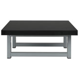 Two Piece Bathroom Furniture Set Ceramic Black