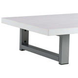 Two Piece Bathroom Furniture Set Ceramic White - Extra Image