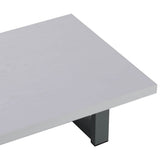 Two Piece Bathroom Furniture Set Ceramic White - Extra Image