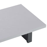Two Piece Bathroom Furniture Set Ceramic White - Extra Image