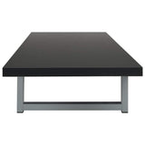 Three Piece Bathroom Furniture Set Ceramic Black