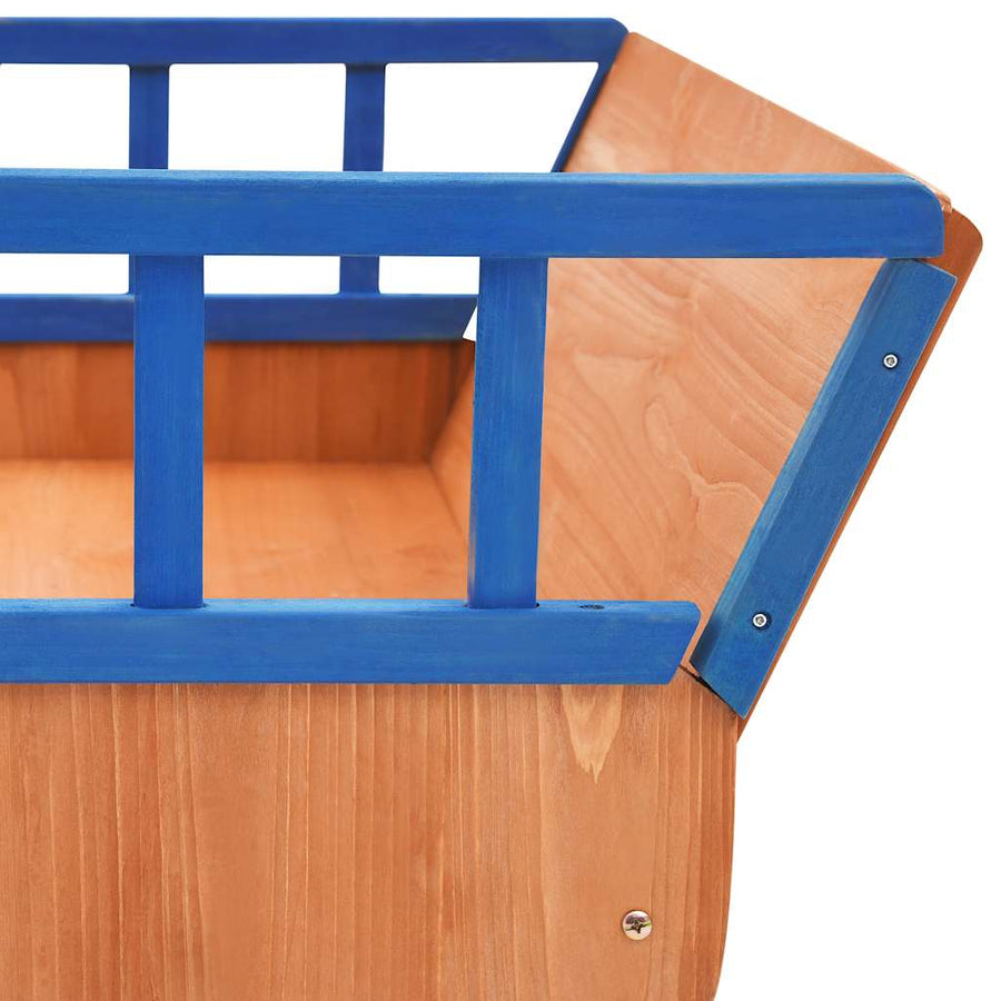 Sandbox Pirate Ship Firwood 190X94.5X101 Cm