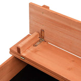 Sandbox Firwood 95x90x15 cm - 45-Degree Angle