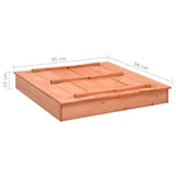 Sandbox Firwood 95x90x15 cm - Low Angle
