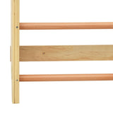 Indoor Climbing Playset with Ladders Rings Wood