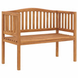 Garden Bench 120 cm Solid Teak Wood