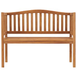 Garden Bench 120 cm Solid Teak Wood