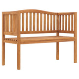 Garden Bench 120 cm Solid Teak Wood