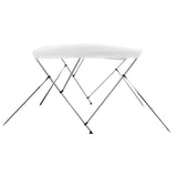 3 Bow Bimini Top White 183x140x137 cm