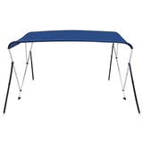 3 Bow Bimini Top Blue 183x160x137 cm - 45-Degree Angle