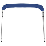 4 Bow Bimini Top Blue 243x180x137 cm - Side View