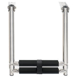 Folding Boarding Ladder 2-step Stainless Steel