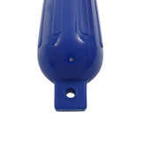Boat Fenders 4 pcs Blue 51x14 cm PVC - Top-Down View