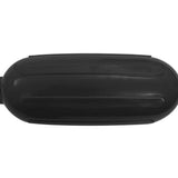 Boat Fenders 4 pcs Black 41x11.5 cm PVC - Side View