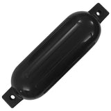 Boat Fenders 4 pcs Black 51x14 cm PVC - Front View
