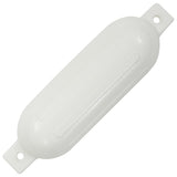 Boat Fenders 4 pcs White 51x14 cm PVC - Front View