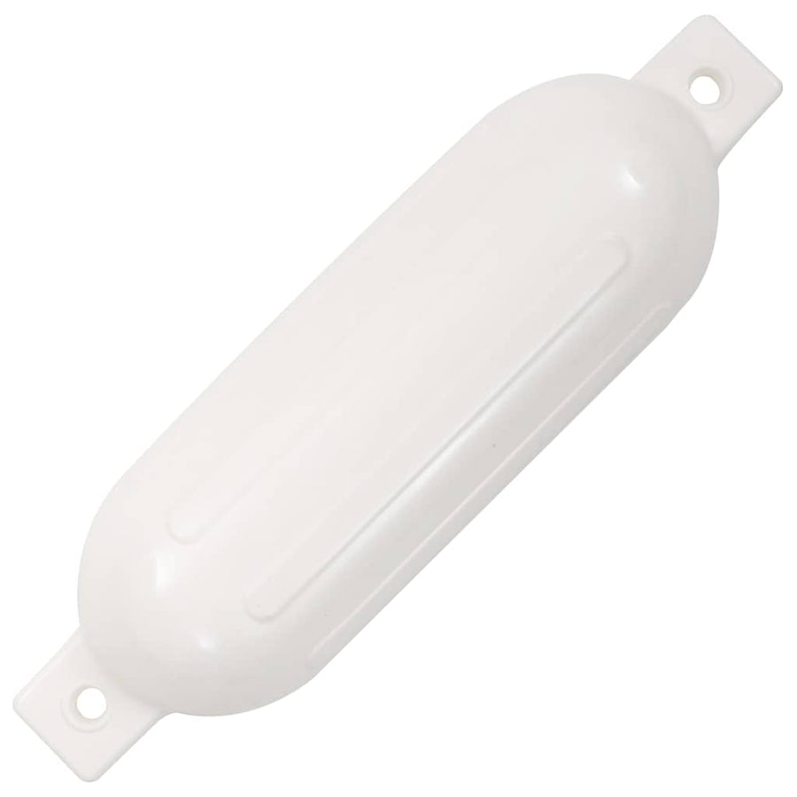 Boat Fenders 4 pcs White Ø 14x50 cm PVC