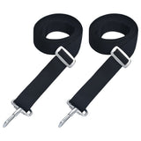 Bimini Top Straps 2 pcs Fabric and Stainless Steel