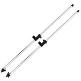 Bimini Top Support Poles 2 pcs Aluminium - Side View