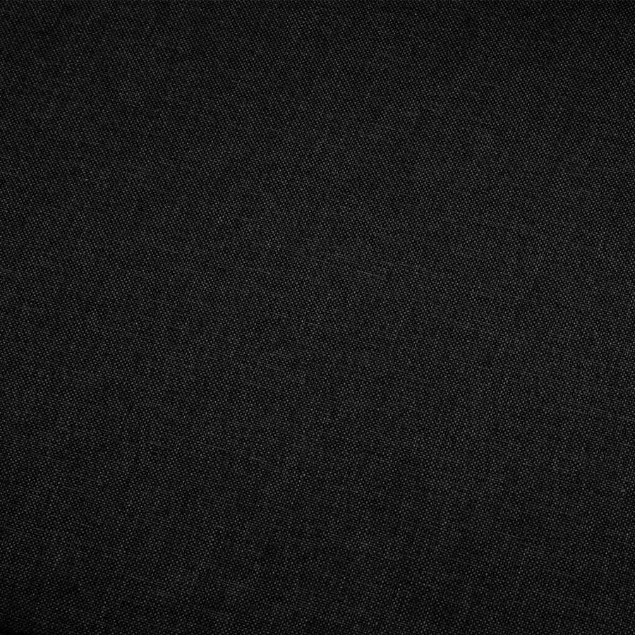 Corner Sofa Black Fabric