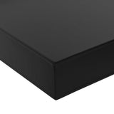 Floating Wall Shelves 2 pcs Black 40x20x3.8 cm - 45-Degree Angle