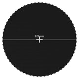 Jumping Mat Fabric Black For 12 Feet/ Round Trampoline