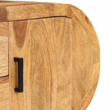 Sideboard 118x28x75 cm Solid Acacia Wood