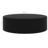 Garden Furniture Cover 10 Eyelets 205x90 cm - Top-Down View