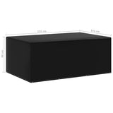 Garden Furniture Cover 7 Eyelets 143x225x90 cm - 45-Degree Angle