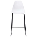 3 Piece Bar Set Plastic White