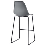 3 Piece Bar Set Plastic Grey - Extra Image