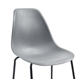 3 Piece Bar Set Plastic Grey - Extra Image